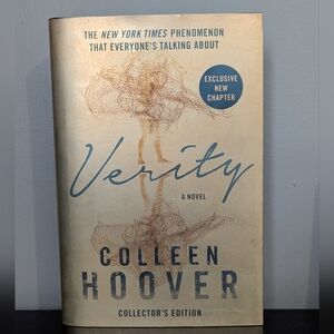 Verity By Colleen Hoover Collector's Edition Hardcover Book